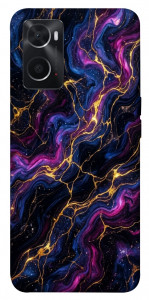Чохол Purple space marble для Oppo A76 4G