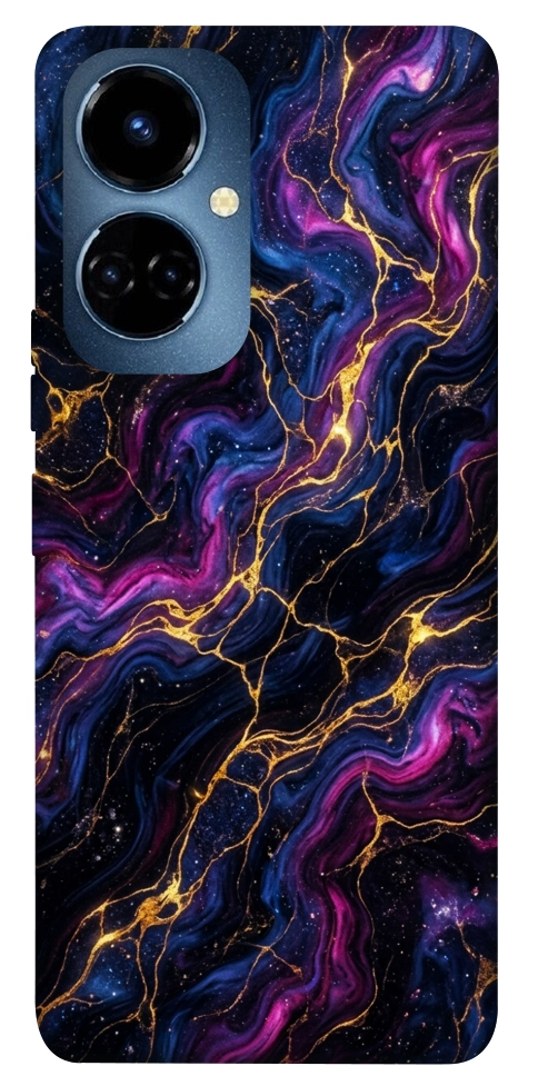 Чехол Purple space marble для TECNO Camon 19 (CI6n)
