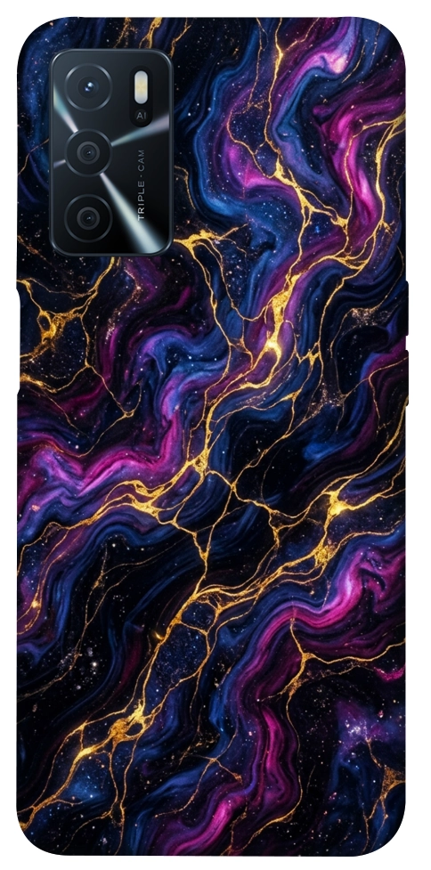 Чехол Purple space marble для Oppo A54s