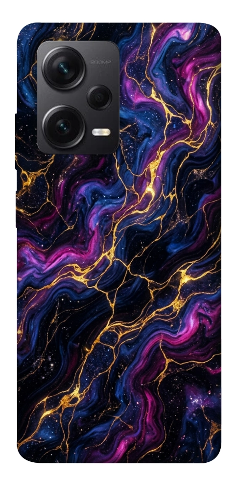 Чохол Purple space marble для Xiaomi Redmi Note 12 Pro+