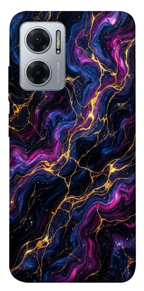 Чохол Purple space marble для Xiaomi Redmi Note 11E