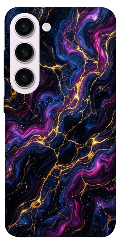 Чохол Purple space marble для Galaxy S23+