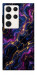 Чехол Purple space marble для Galaxy S23 Ultra