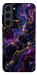 Чехол Purple space marble для Galaxy S23