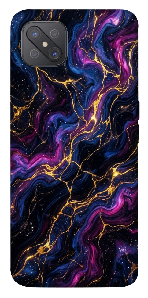 Чохол Purple space marble для Oppo A92s