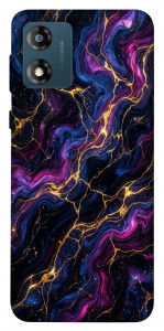 Чехол Purple space marble для Motorola Moto E13