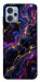 Чехол Purple space marble для Motorola Moto G23