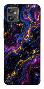 Чохол Purple space marble для Motorola Moto G32