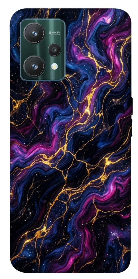 Чехол Purple space marble для Realme 9 Pro