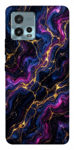 Чехол Purple space marble для Motorola Moto G72