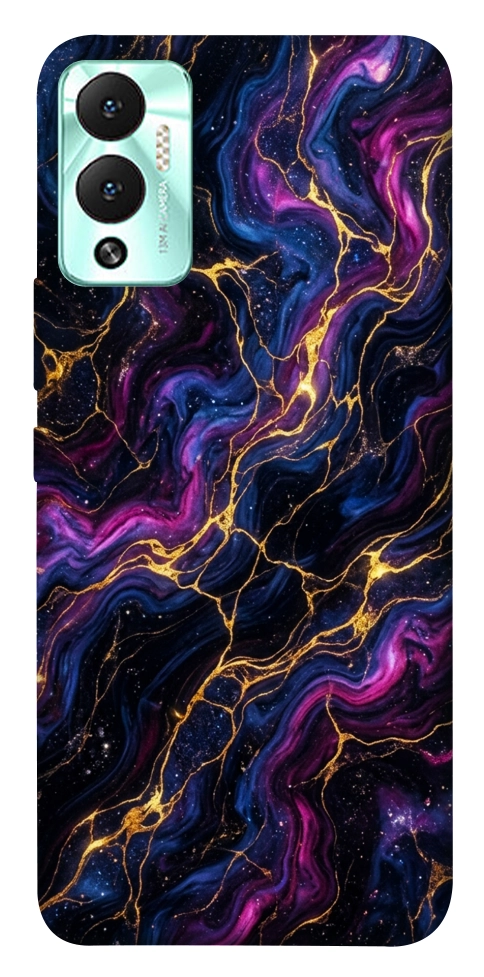 Чохол Purple space marble для Infinix Hot 12 Play