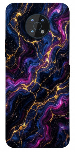 Чехол Purple space marble для Nokia G50