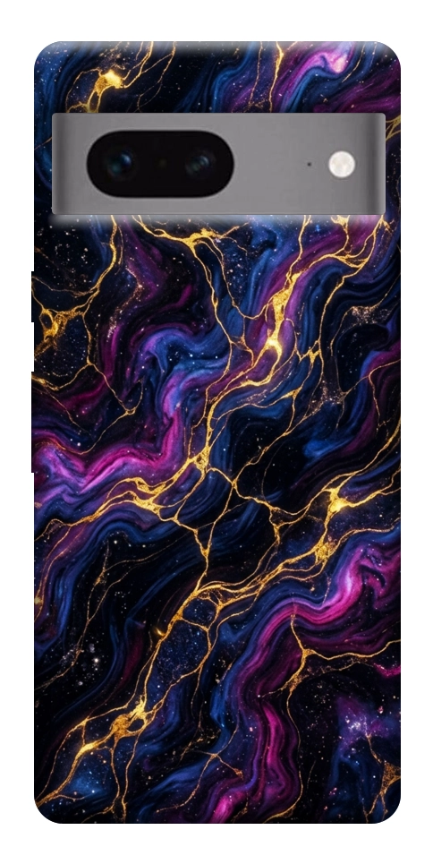 Чохол Purple space marble для Google Pixel 7