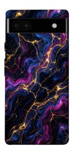 Чохол Purple space marble для Google Pixel 6A