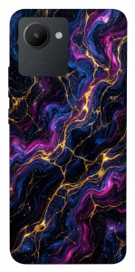 Чохол Purple space marble для Realme C30s
