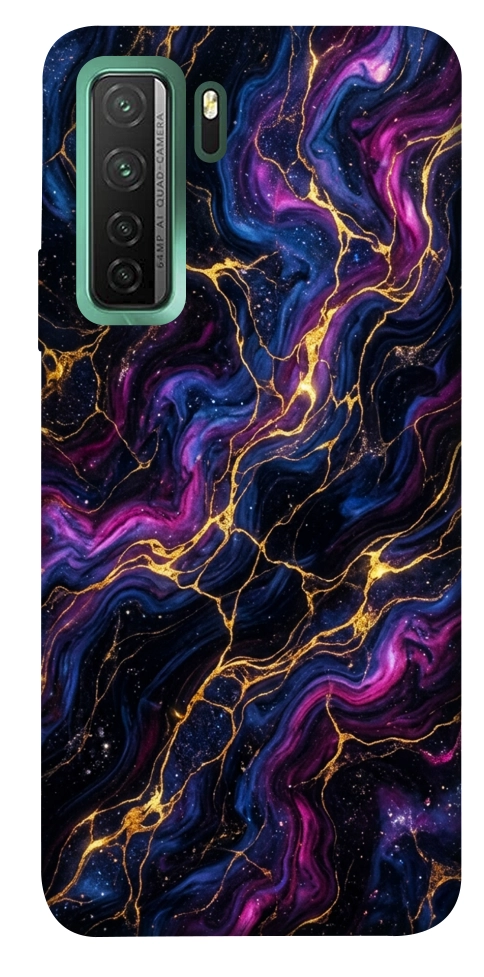 Чехол Purple space marble для Huawei nova 7 SE