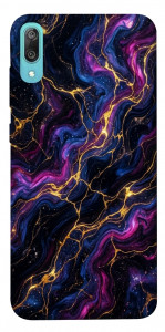 Чехол Purple space marble для Huawei Y6 Pro (2019)