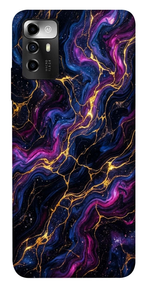 Чохол Purple space marble для ZTE Blade A72