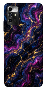Чохол Purple space marble для ZTE Blade V40 Vita