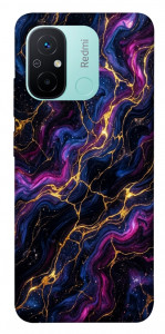 Чехол Purple space marble для Xiaomi Redmi 12C