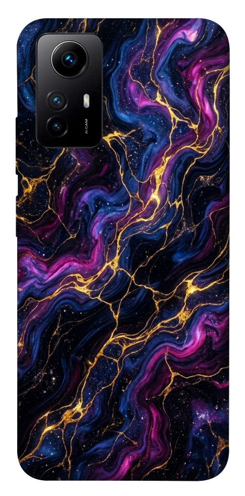 Чохол Purple space marble для Xiaomi Redmi Note 12S