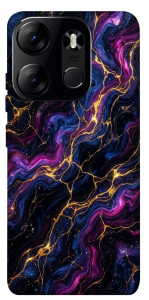Чохол Purple space marble для Tecno Spark Go 2023