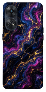Чохол Purple space marble для Oppo Reno 8 T 4G