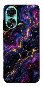 Чехол Purple space marble для Oppo A78 4G