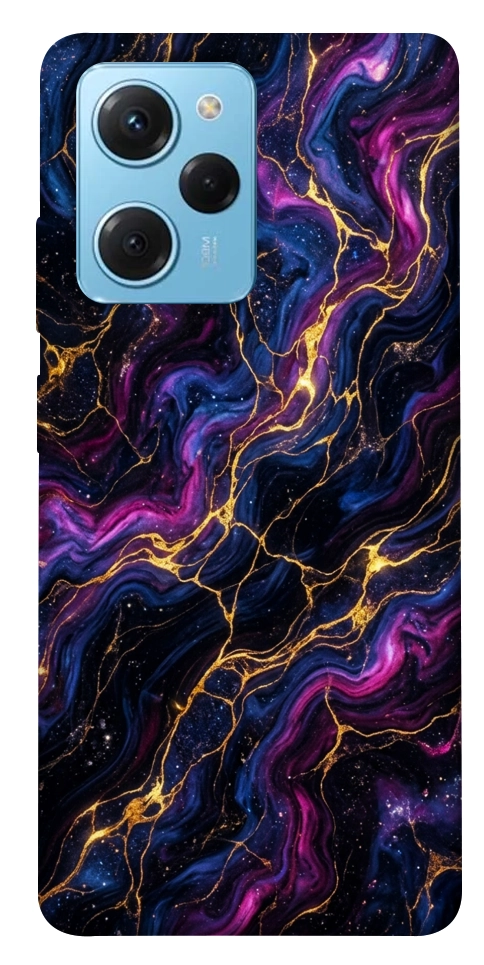 Чохол Purple space marble для Xiaomi Poco X5 Pro 5G