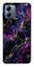 Чохол Purple space marble для Motorola Moto G14