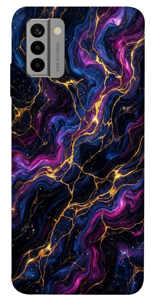 Чехол Purple space marble для Nokia G22