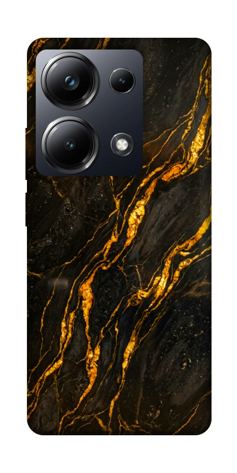 Чехол Black gold для Xiaomi Poco M6 Pro 4G