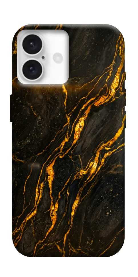 Чохол Black gold для iPhone 16