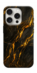 Чехол Black gold для iPhone 16 Pro