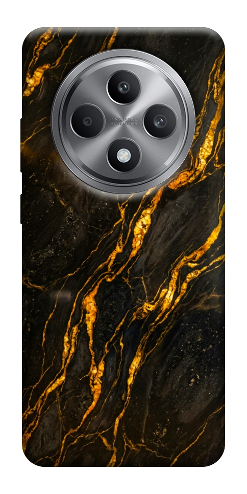 Чехол Black gold для Oppo Reno 12 F 4G