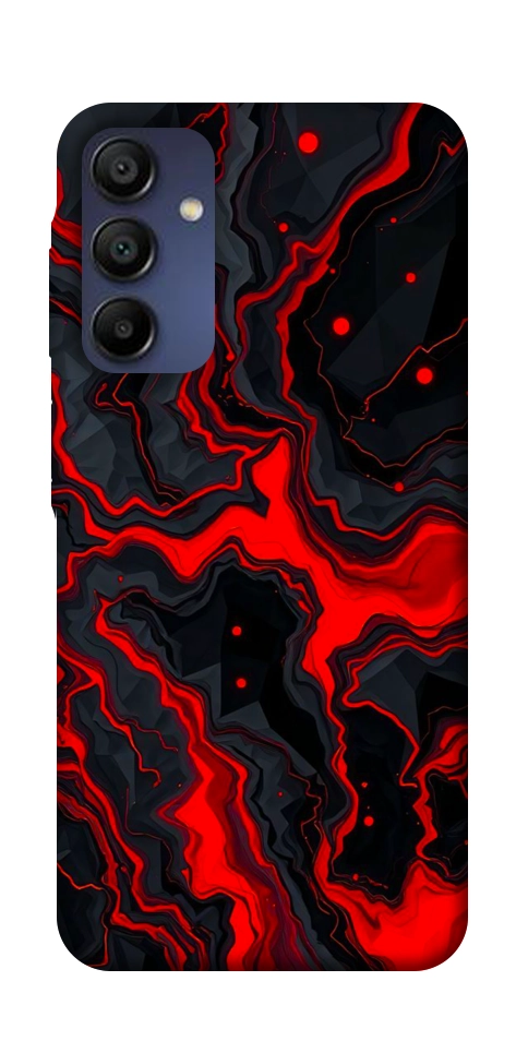 Чехол Black red marble для Galaxy A16 5G
