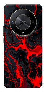 Чехол Black red marble для Huawei Magic6 Lite