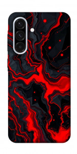 Чехол Black red marble для Galaxy A36 5G