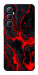 Чехол Black red marble для Realme C65 4G