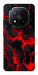 Чехол Black red marble для Xiaomi Redmi Note 14 Pro+ 5G