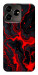 Чохол Black red marble для ZTE Blade V50 Design 4G