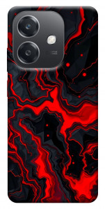 Чохол Black red marble для Oppo A40m