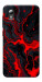 Чохол Black red marble для ZTE Blade A3 (2019)