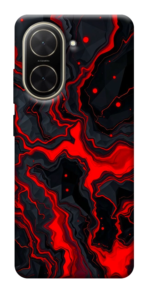 Чехол Black red marble для Xiaomi Poco C71