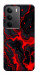 Чехол Black red marble для Realme C75