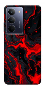 Чехол Black red marble для Realme C75x