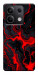 Чехол Black red marble для Xiaomi Redmi Note 13 5G
