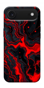 Чехол Black red marble для iPhone 17 Air