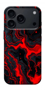 Чехол Black red marble для iPhone 17 Pro Max