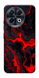 Чехол Black red marble для TECNO Spark 30 Pro (KL7)